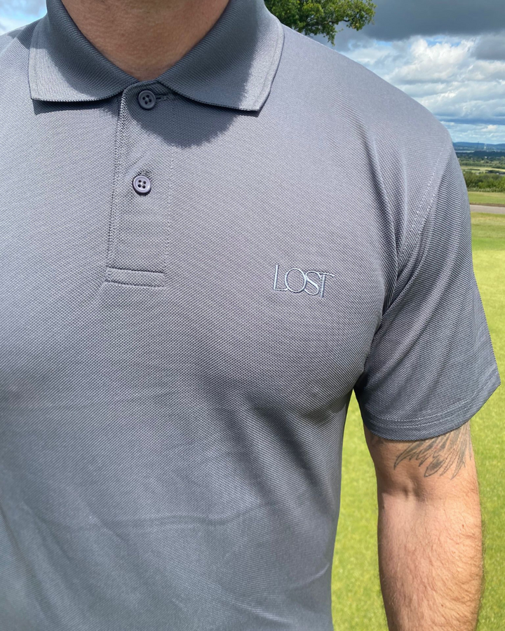 Limited edition men’s golf polo UK, breathable and quick-dry