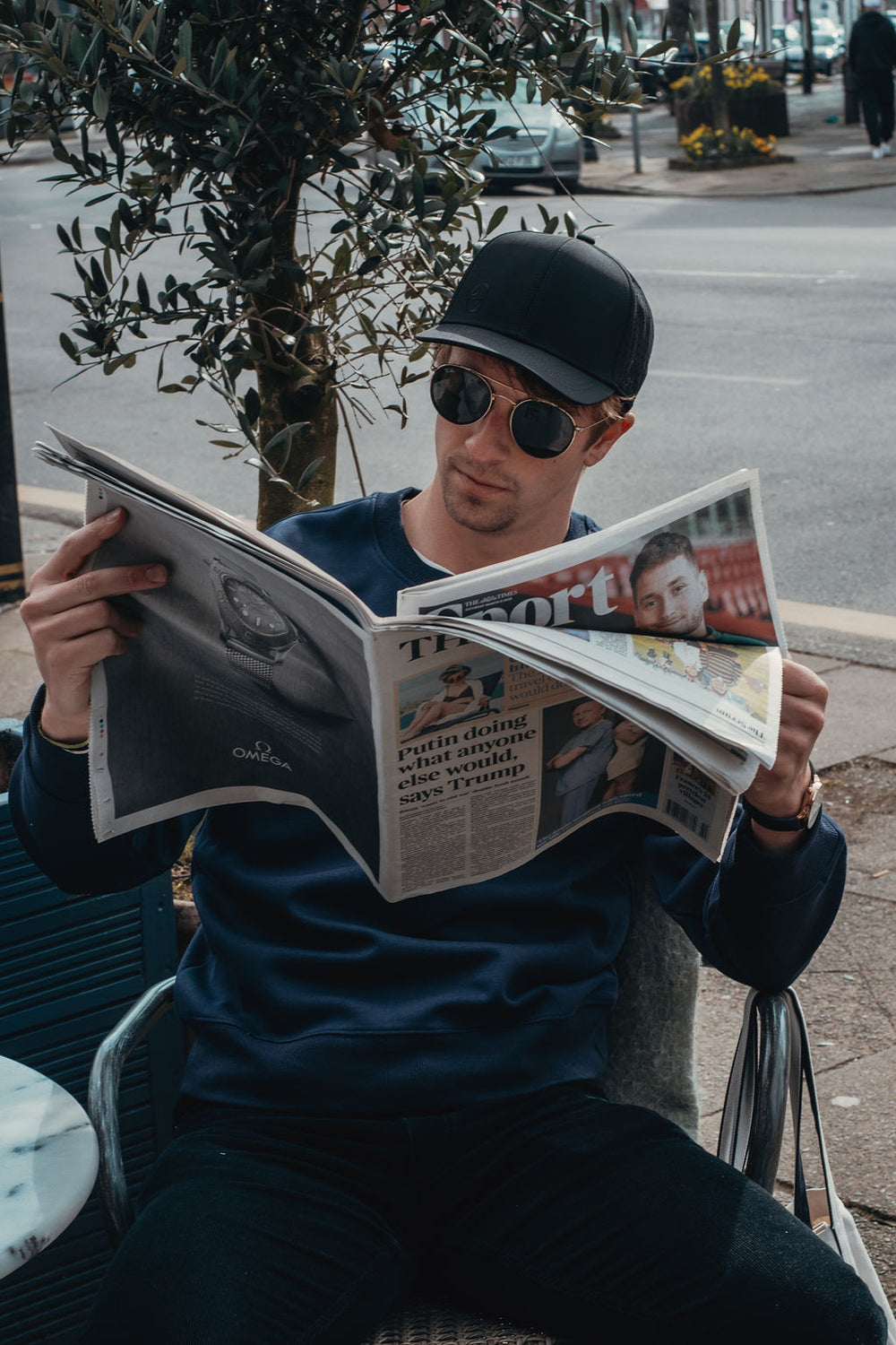 Lost Members Club unisex golf cap, preppy water-resistant style