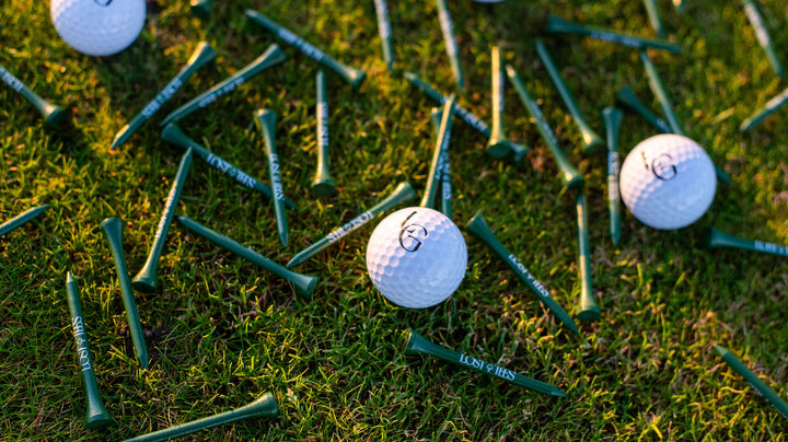 Green bamboo golf tees for consistent strikes, eco-friendly