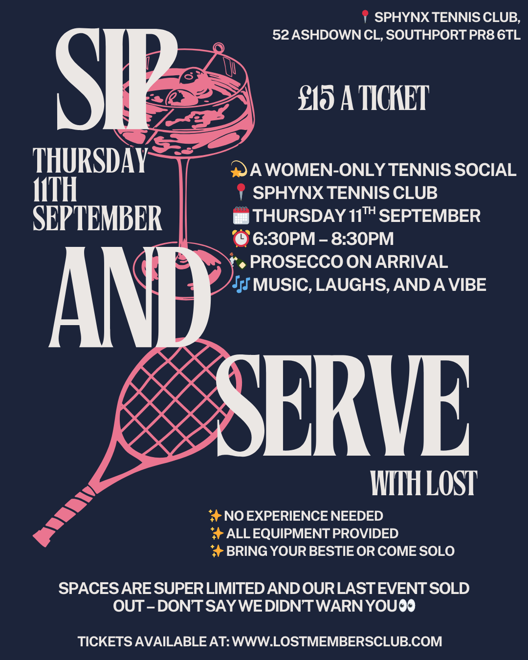 Sip & Serve Event