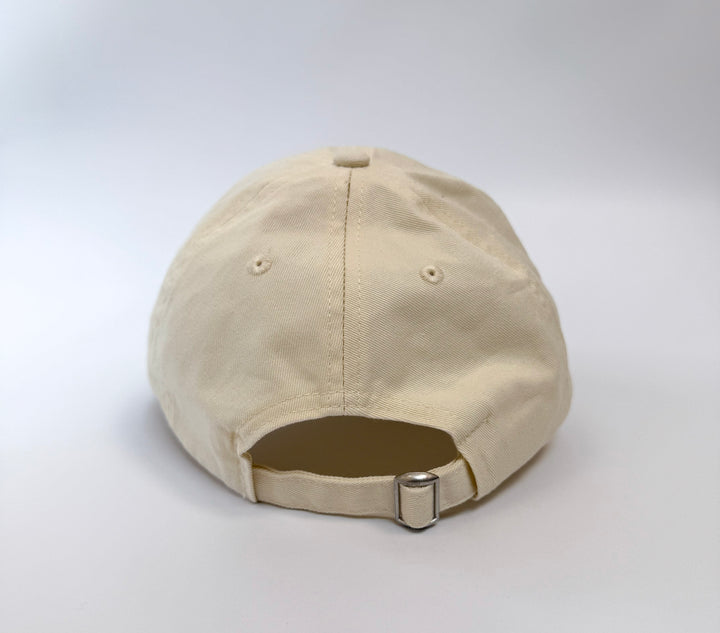 Cream Dad Cap