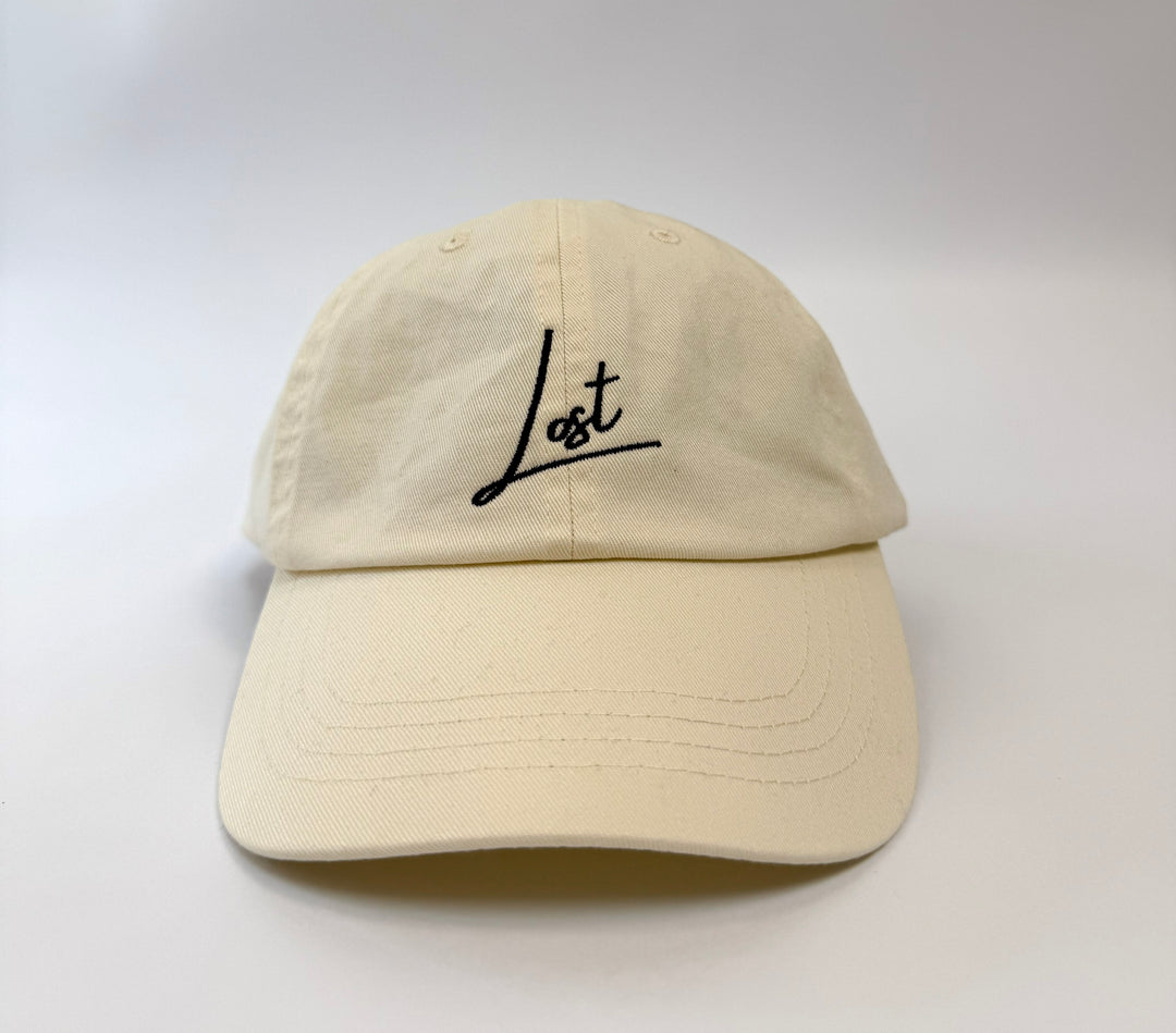 Cream Dad Cap
