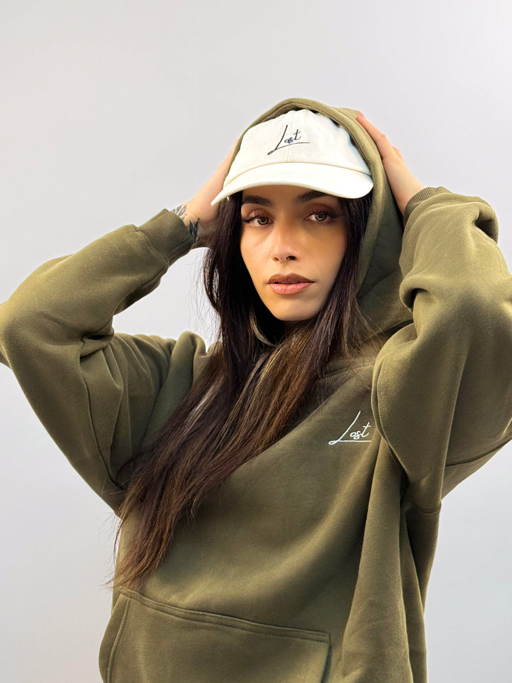 Cream Dad Cap